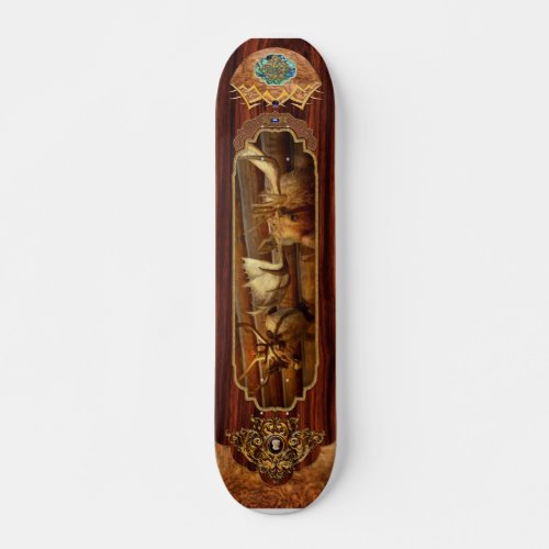 Taxidermy _ The hunting lodge  Skateboard