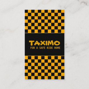 Taximo Taxi Service Automotive Business Card