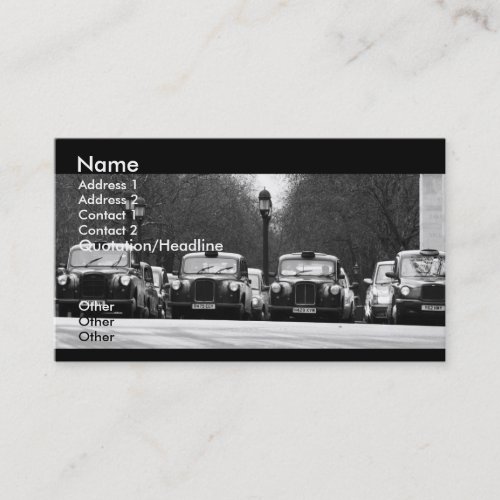 Taxis Business Card