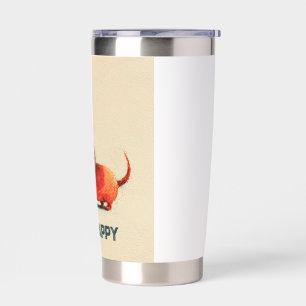 tay Happy Dog – Cute Positive Quote Art Insulated Tumbler