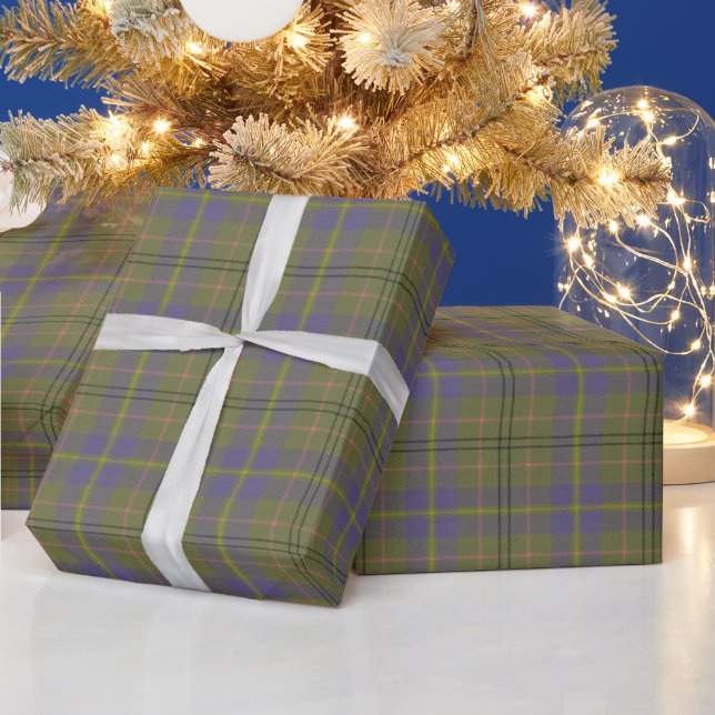 Taylor Ancient Original Scottish Tartan Wrapping Paper (Holidays)
