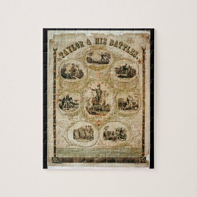 'Taylor And His Army' (litho) Jigsaw Puzzle (Vertical)