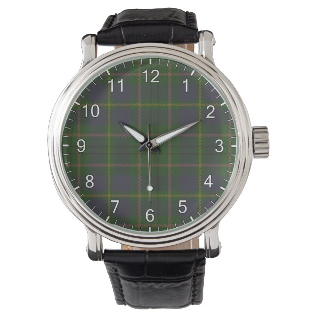 Taylor Clan Tartan Watch (Front)