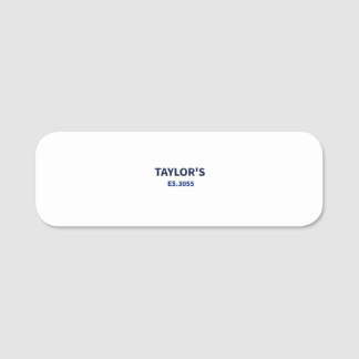 Taylor Family Name – Custom "Est. 2025 Tag