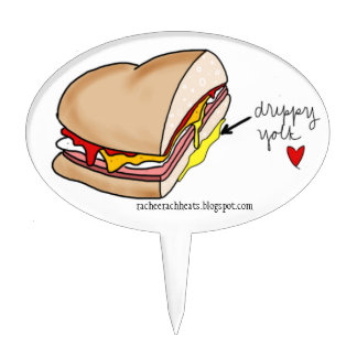 Taylor Ham, Egg, & Cheese Cake/Sandwich toppers