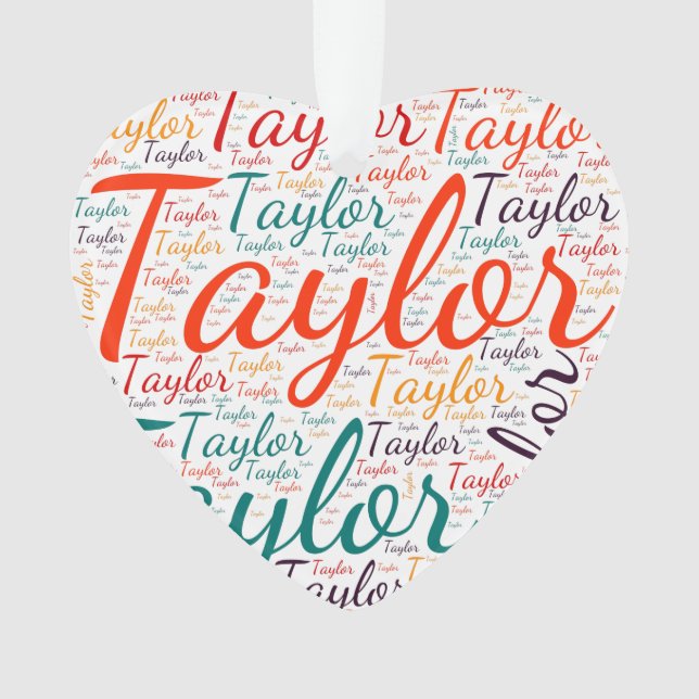 Taylor Ornament (Front)