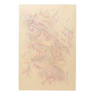 Taylor Swift (Fan Art) Wood Wall Art