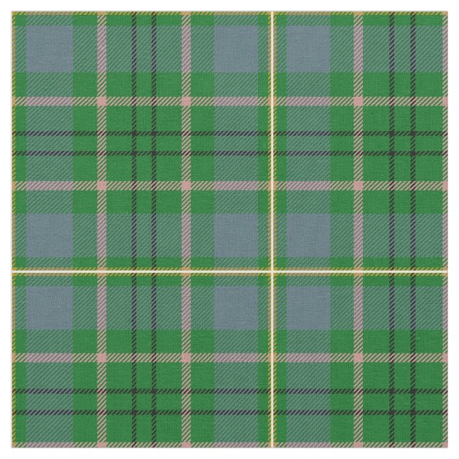 Taylor Tartan Print Fabric (Close Up)