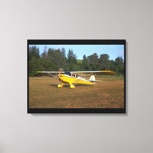 Taylorcraft BC_12 1941_Classic Aviation Canvas Print