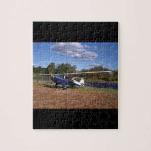 Taylorcraft, BC-12D, 1946_Classic Aviation Jigsaw Puzzle