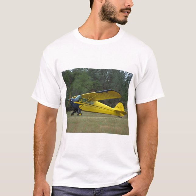 Taylorcraft, DC-65, 1941_Classic Aviation T-Shirt (Front)
