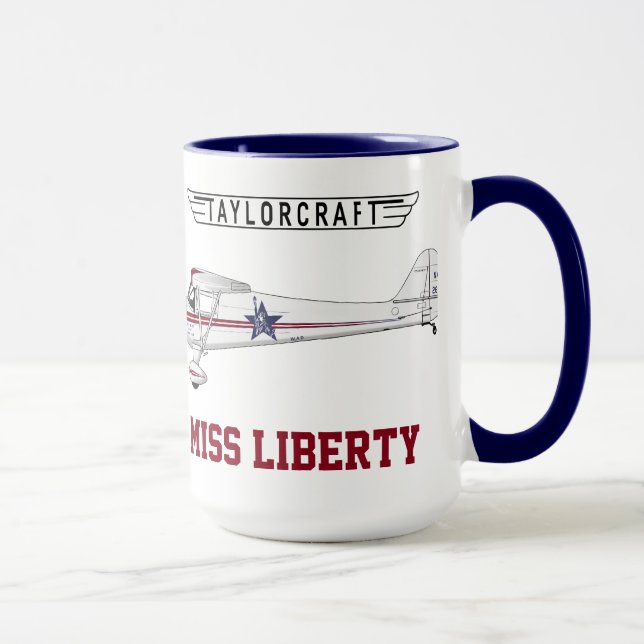 Taylorcraft - Miss Liberty Mug (Right)
