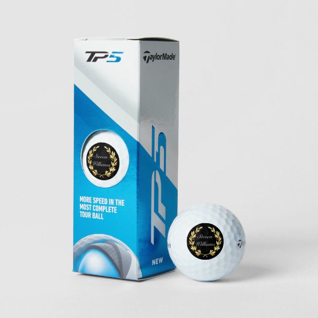 TaylorMade Golf Balls-Custom Name Golf Balls (Packaging)