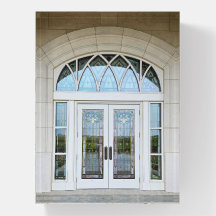 Taylorsville Temple Stained Glass Doors