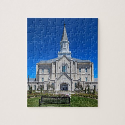 Taylorsville Utah Latter_day Saint Temple Jigsaw Puzzle