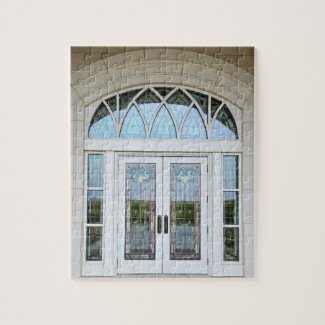 Taylorsville Utah Temple Stained Glass Doors