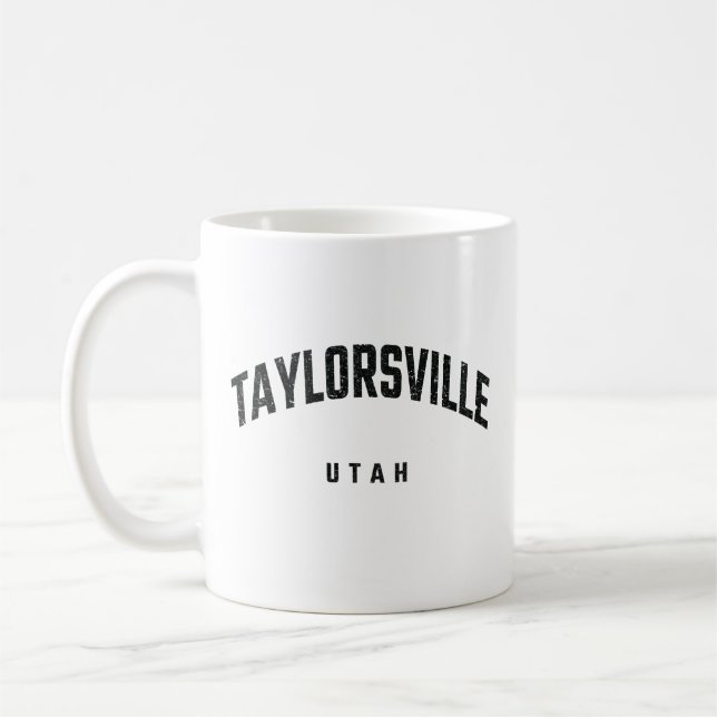Taylorsville Utah UT Coffee Mug (Left)