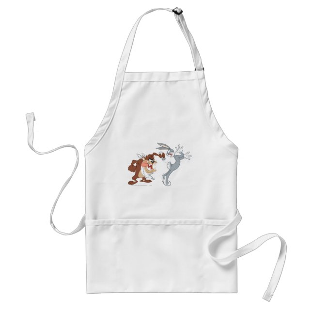 TAZ™ and BUGS BUNNY™ Adult Apron (Front)