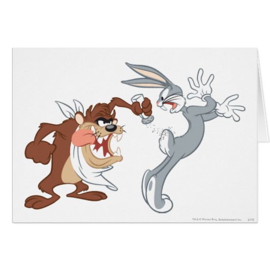 TAZ™ and BUGS BUNNY™ Cards (Front Horizontal)
