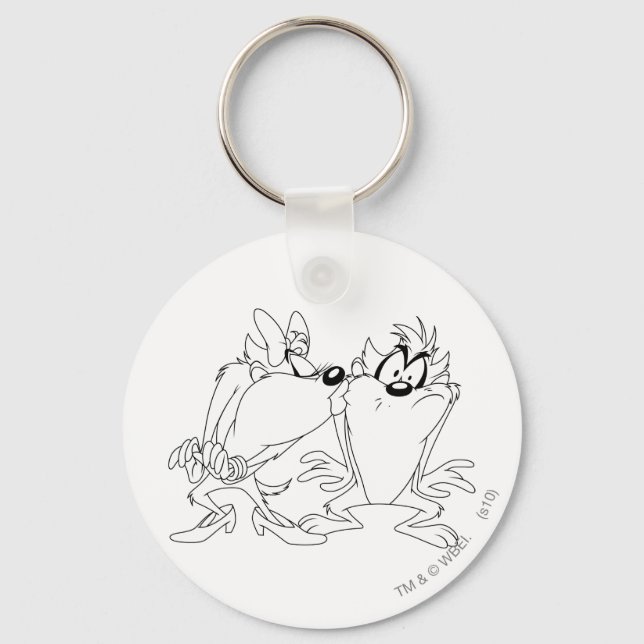 TAZ™ and She-Devil Keychain (Front)