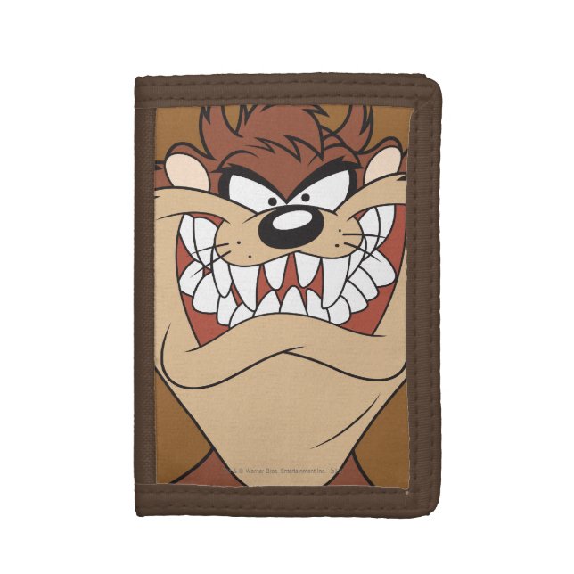 TAZ™ Arms Wide Tri-fold Wallet (Front Vertical)