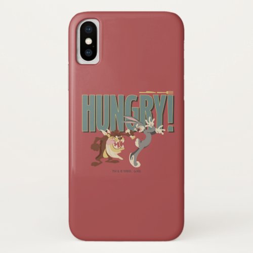 TAZ  BUGS BUNNY Hungry iPhone X Case