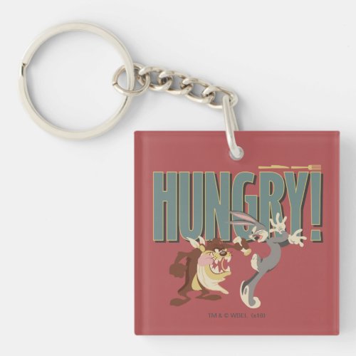 TAZâ  BUGS BUNNYâ Hungry Keychain