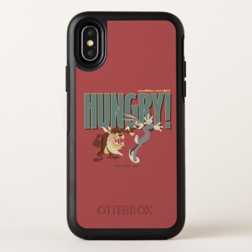 TAZ  BUGS BUNNY Hungry OtterBox Symmetry iPhone X Case