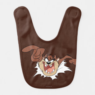 TAZ™ Bursting Through Page Baby Bib