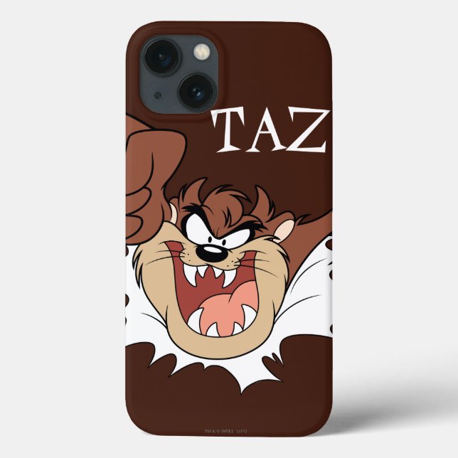 TAZ™ Bursting Through Page Case-Mate iPhone Case (Back)