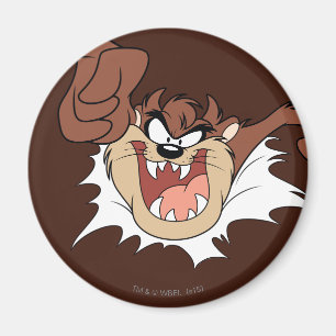 TAZ™ Bursting Through Page Magnet