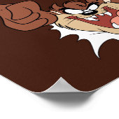 Taz Ripping Through TAZ™ Bursting Through Page Poster | Zazzle