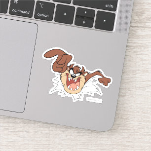 TAZ™ Bursting Through Page Sticker