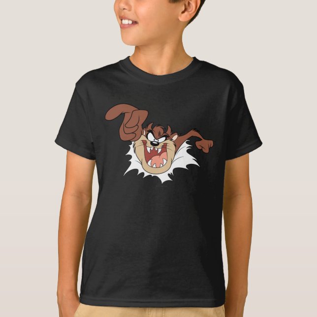 TAZ™ Bursting Through Page T-Shirt (Front)