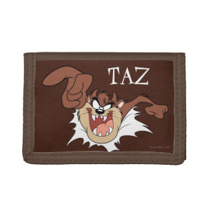 TAZ™ Bursting Through Page Tri-fold Wallet