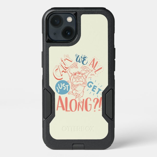 TAZ™ | Can't we all just get along?! Otterbox iPhone Case (Back)