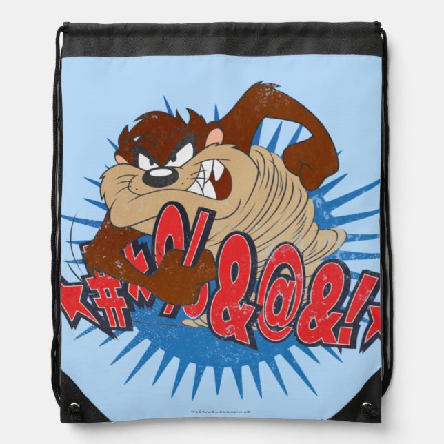 TAZ™ Censored Drawstring Bag (Front)