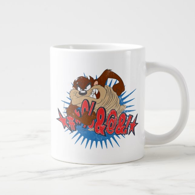 TAZ™ Censored Giant Coffee Mug (Right)
