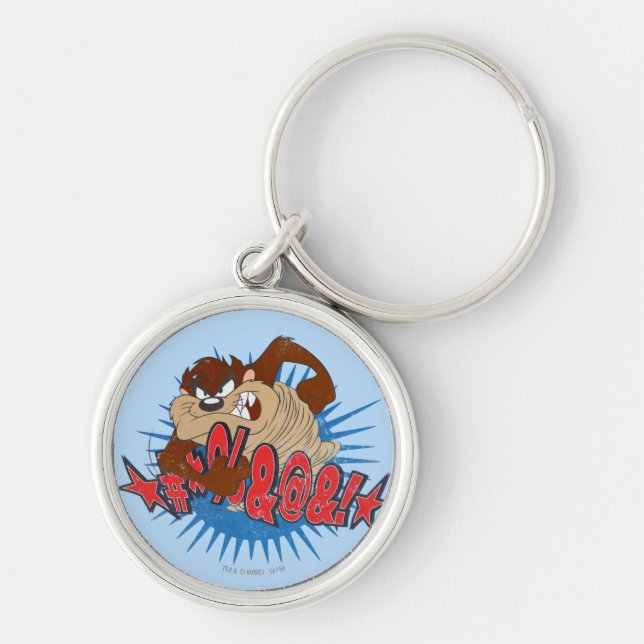 TAZ™ Censored Keychain (Front)