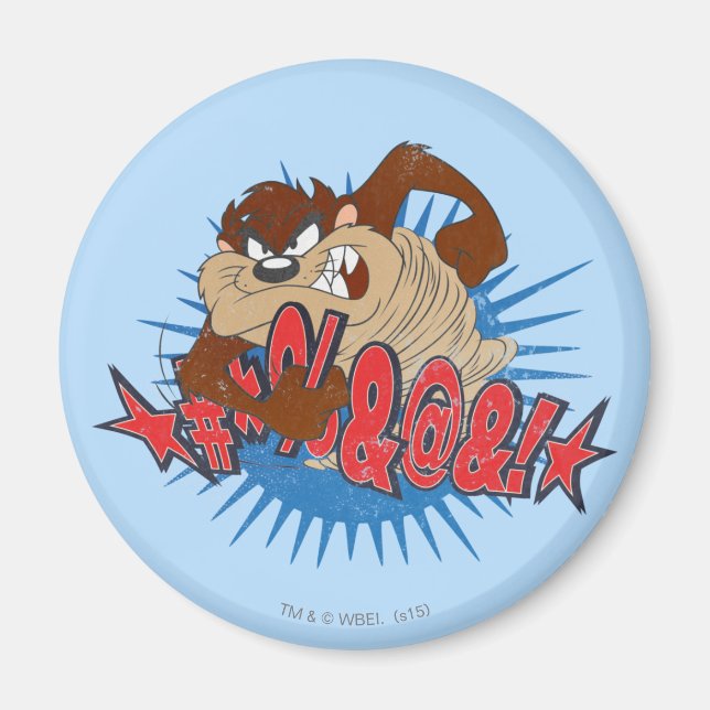 TAZ™ Censored Magnet (Front)