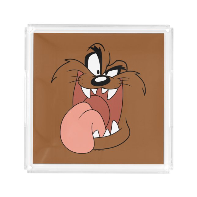 TAZ™ Crazy Smile Acrylic Tray (Front)