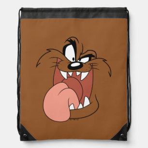 TAZ™ Crazy Smile Drawstring Bag