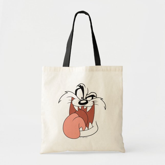 TAZ™ Crazy Smile Tote Bag (Front)