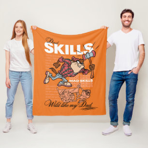TAZ™ - Dad Skills Fleece Blanket