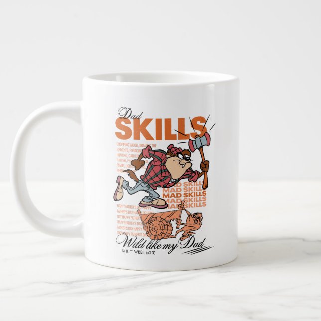 TAZ™ - Dad Skills Giant Coffee Mug (Left)