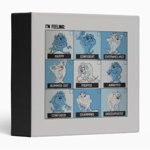 TAZ™ Emotion Checkbox 3 Ring Binder