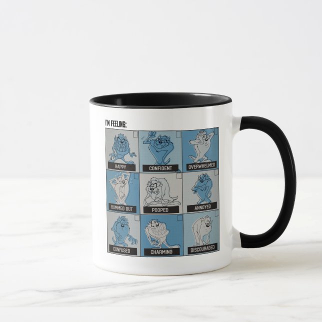 TAZ™ Emotion Checkbox Mug (Right)