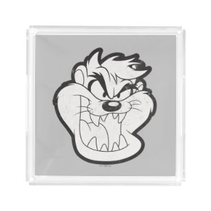 TAZ™ Evil Grin Badge Acrylic Tray