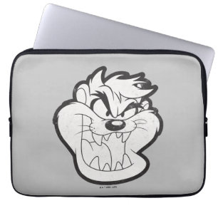 TAZ™ Evil Grin Badge Laptop Sleeve
