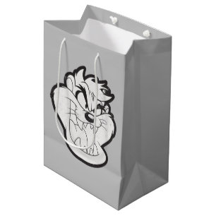 TAZ™ Evil Grin Badge Medium Gift Bag